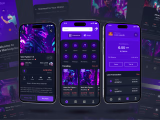 NFT Marketplace App - UI UX Design