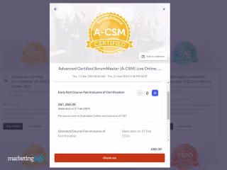 Events + Woocommerce Development