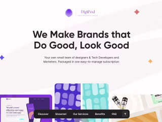 DigiPod website Design (https://www.digipod.co.in)