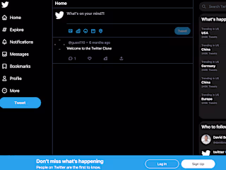 Twitter Clone