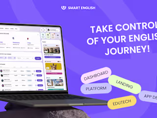 EdTech Platform | APP DESIGN | LANDING