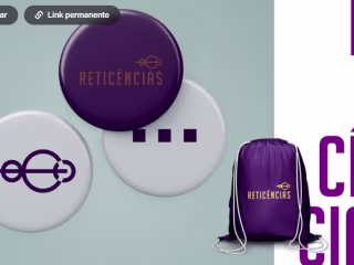 Visual Identity Reticências