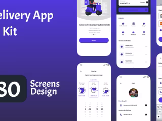 Delivery App Ui Kit