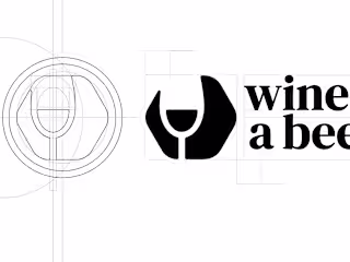 WINE A BEE™ [ logo design ]