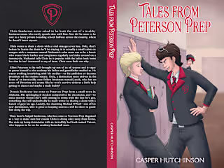 Book Cover design - Tales from Peterson Prep :: Behance
