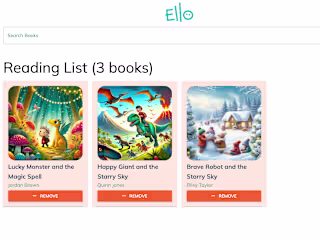 Ello Books Teacher Portal
