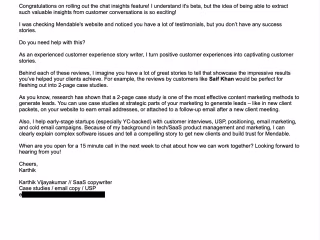 B2B SaaS Cold Email Outreach