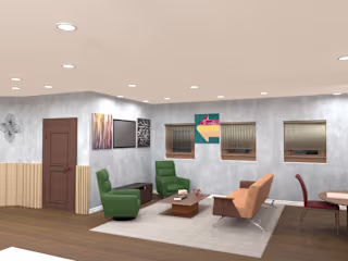 Modern living room 