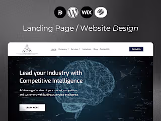 Meta-Intel Dynamics • Website Design