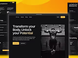 FitPro - A Gym Website