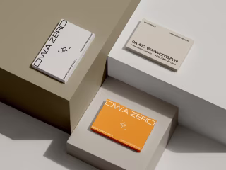 DW.A ZERO Brand Identity and Web Design