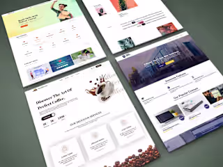 UI/UX Design Pages for Different Platforms