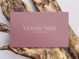 Business card for a nail master💅
