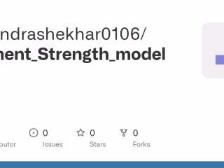 Chandrashekhar0106/Cement_Strength_model