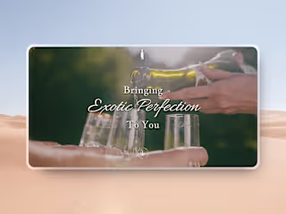 5oz Cellar : Landing Page Design