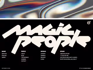 Custom wordmark
