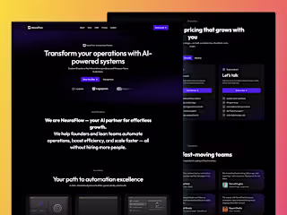 NeuraFlow – AI Automation Agency Template