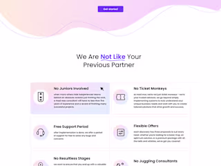 Agency Website Design on Behance