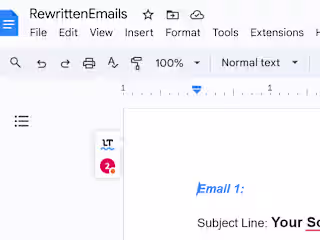 Email Sequence Revamp for Sofrea📧