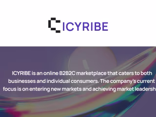 ICYRIBE’s New User Onboarding - A New Marketplace Platform