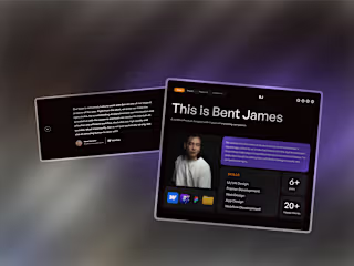 Versatile Portfolio Template Design and Development