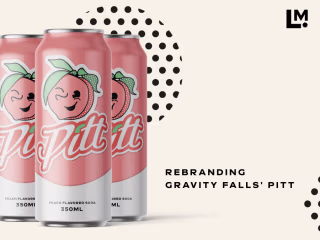 Peach Soda Rebranding