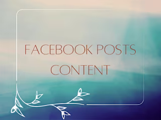 Facebook Post Content