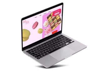 Website for a french pastry brand