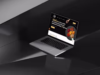 Showcase website for flavors shop