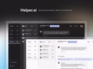 Helper.ai Dashboard Design