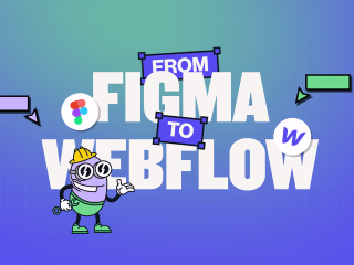 From Figma to Webflow on Behance