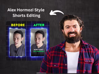 Retention based Short-form Video Editing like Alex Hormozi