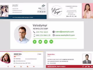 Email signature HTML Clickable 