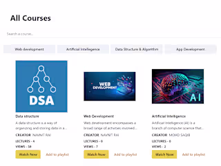 Learnx a subscription based learning platform
