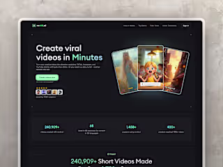 Revid AI - Web Design