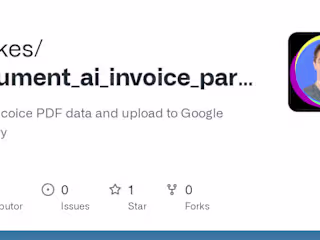 Invoice Parsing System using Google Document AI and BigQuery