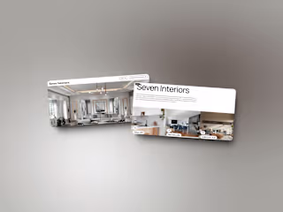 Seven Interiors Website Framer Development.