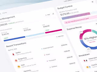 SpendTrack – Personal Finance Dashboard | Dashboard