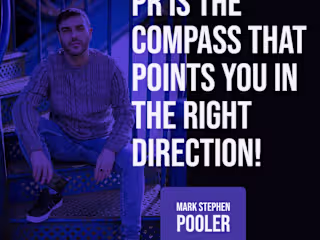 Designed Social media Post for Podcaster Mark