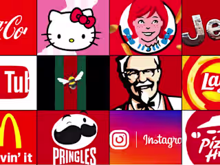 🔥 12 Famous Red Logos as Motion Graphics #animatedlogo - YouTu…