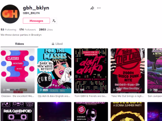 GBH Events TikTok Management