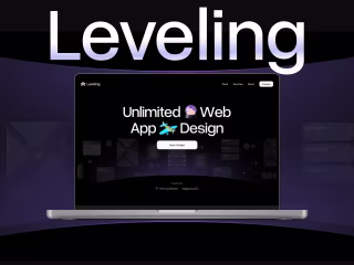 Leveling Agency - Creative Web, App Design
