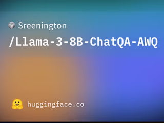 Llama 3 Finetune and AWQ Quantization