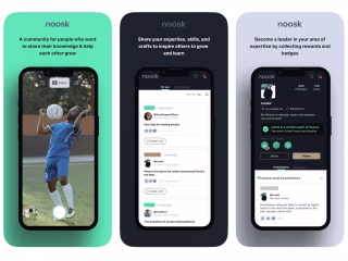 Noosk - The Productive Social Platform - iOS & Android Mobile Ap