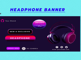 Headphone Banner