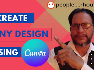 Create any design using canva