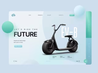 Awesome UX designer using PSD, Figma, for website