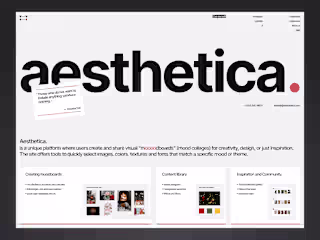 aesthetica. - Crafting Visual Stories 🎨✨