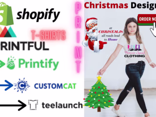 develop a print on demand shopify store using printful