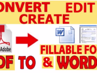 I will make changes in your documents and create fillable forms
